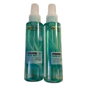 Garnier SkinActive Facial Mist Vegan Hydrating Aloe Juice 4.4 fl oz Lot of 2